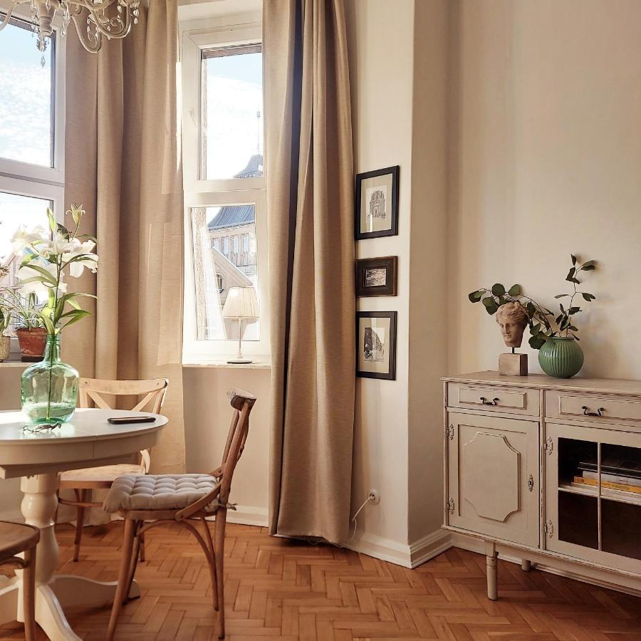 Apartament W Kamienicy W Sercu Miasta Szczecin Waly Chrobrego Eksteriør billede