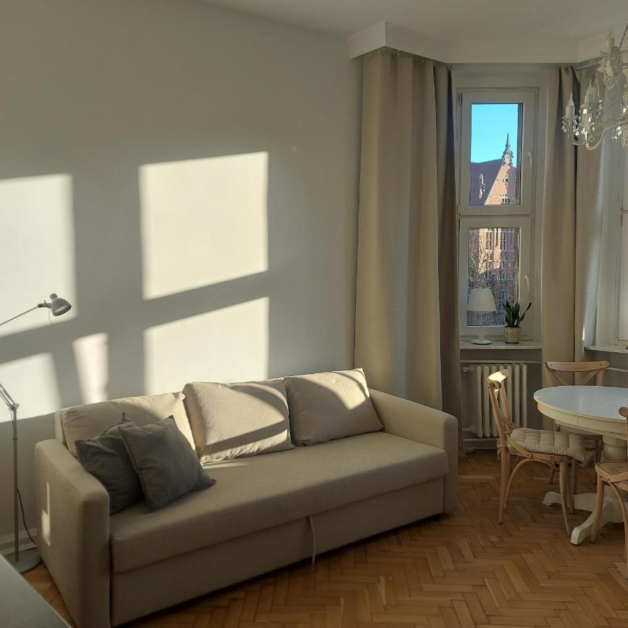 Apartament W Kamienicy W Sercu Miasta Szczecin Waly Chrobrego Eksteriør billede